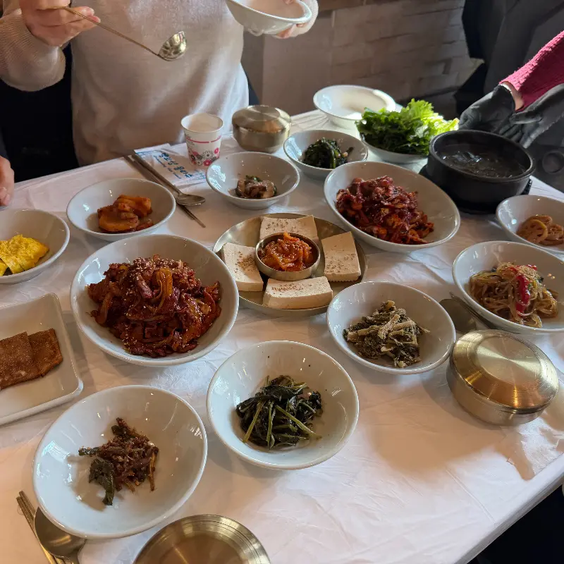 푸짐한 한상차림