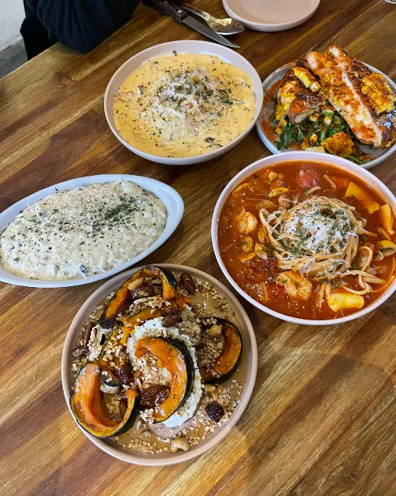 꾸덕한 크림 파스타