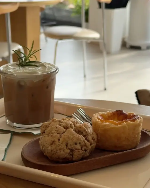 온다비 음료와 디저트