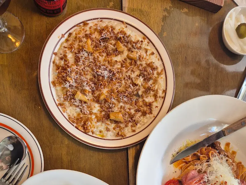 트러플 크림 리조또