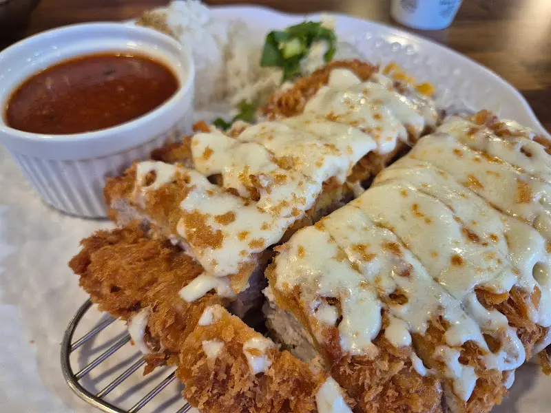 안심치즈매콤돈까스