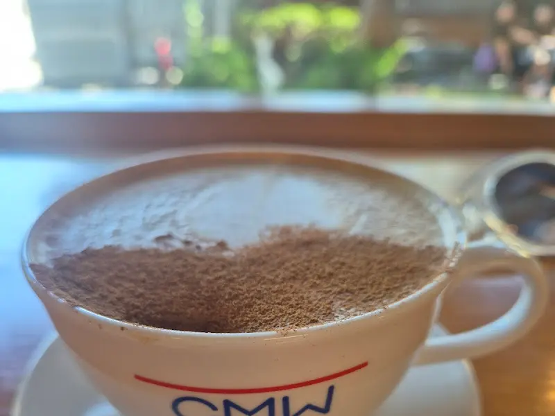 카페 멘디 시나몬 사과 라떼