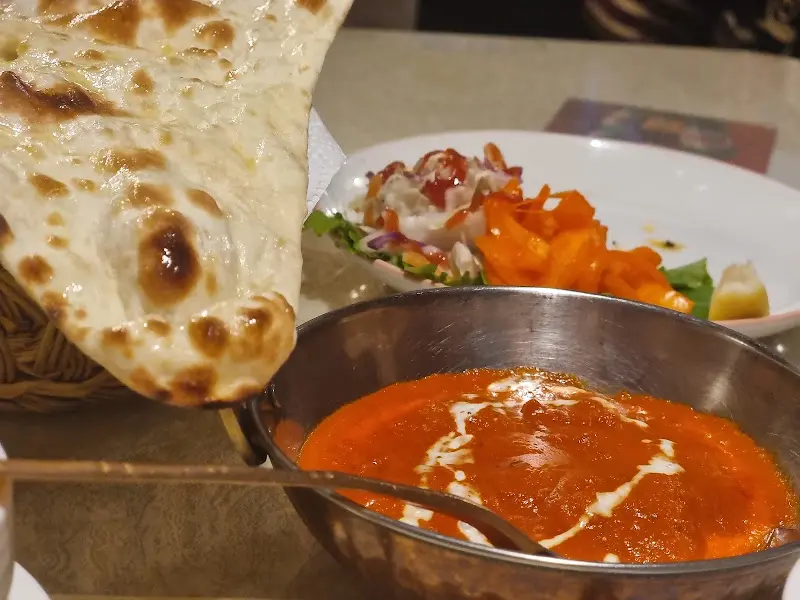 버터 치킨 커리와 난