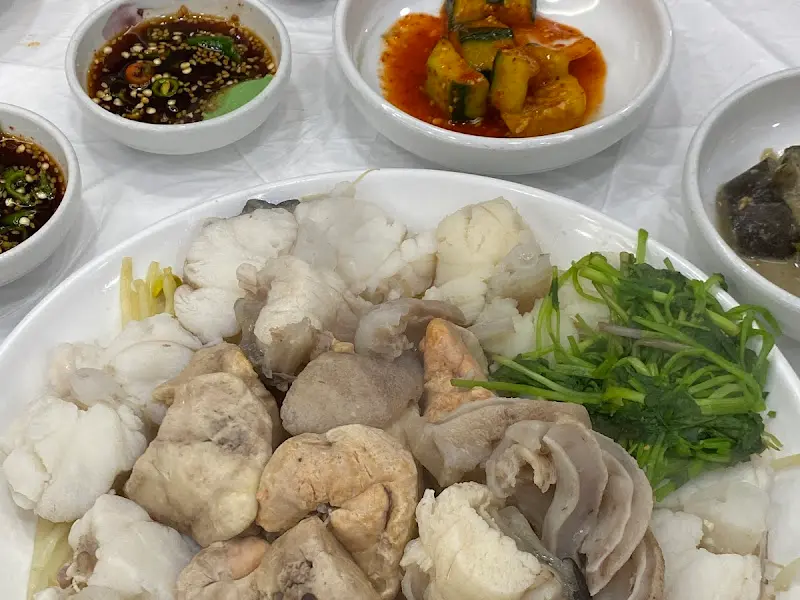 아구수육의 자태