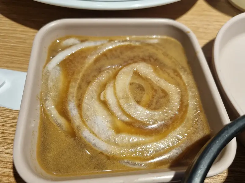 자박갈비 전체 상차림