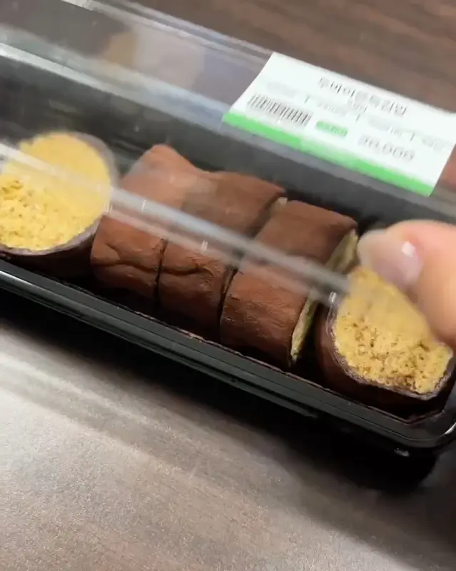 두바이 초코 생크림 케이크