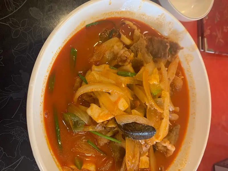 해산물이 가득한 짬뽕