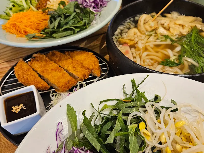 칠성제면소 우동 돈까스 정식 근접샷