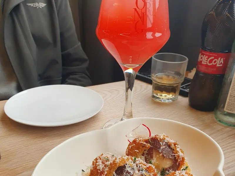 아란치니와 음료