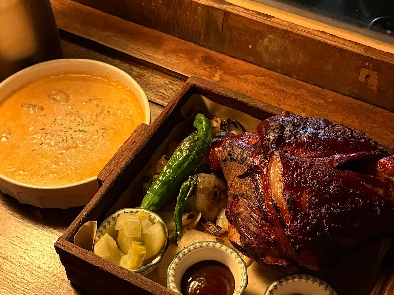 슈바인학센과 스프