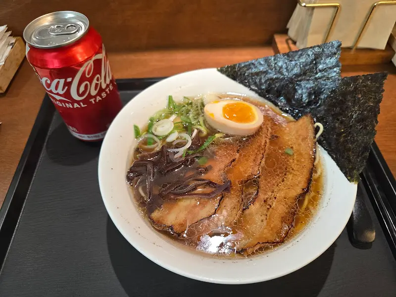 산카쿠 라멘 클로즈업