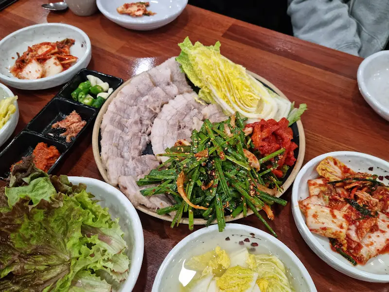 보쌈 한 상 차림