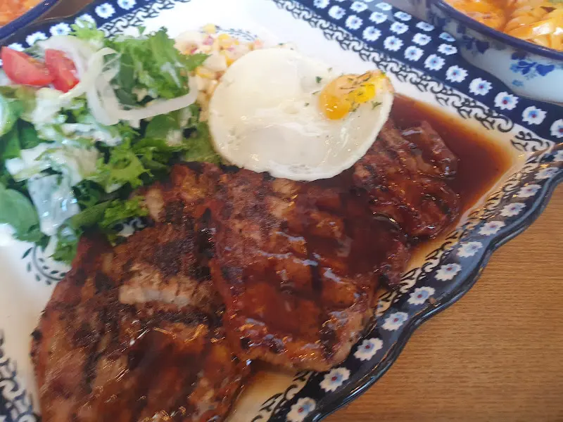 스테이크 클로즈업