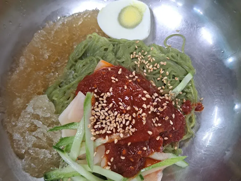 홍두깨칼국수 냉면 사진