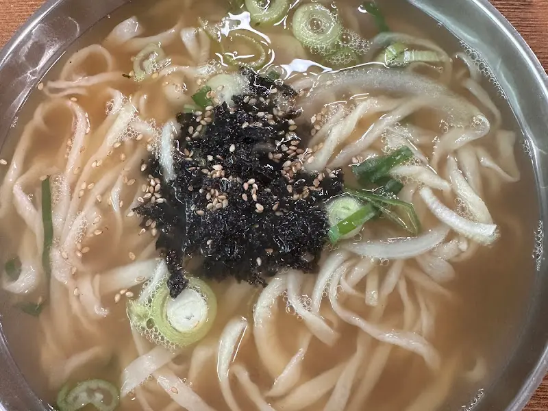 홍두깨칼국수 가게 내부 사진