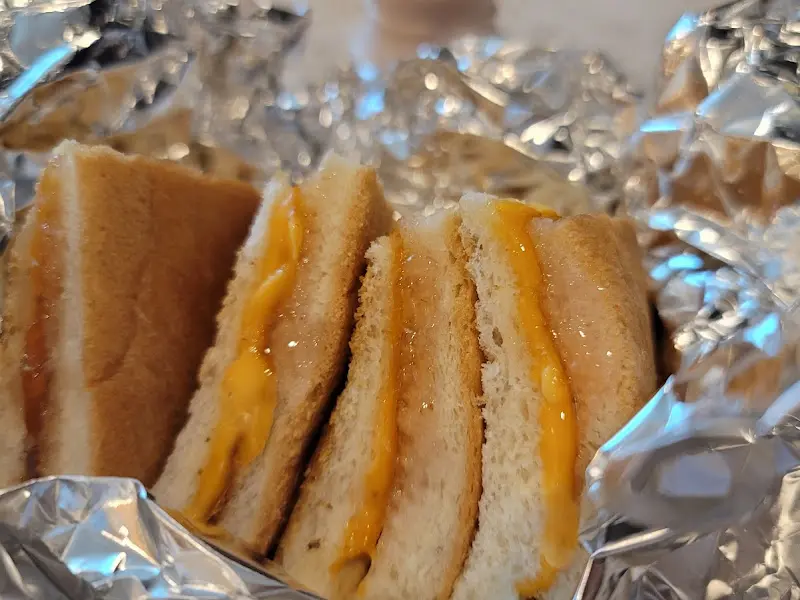 포장된 샌드위치