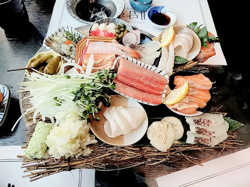 싱싱한 해산물이 한가득, 모듬 사시미