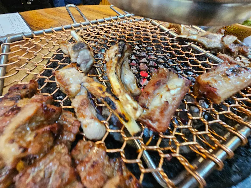 등갈비 숯불구이