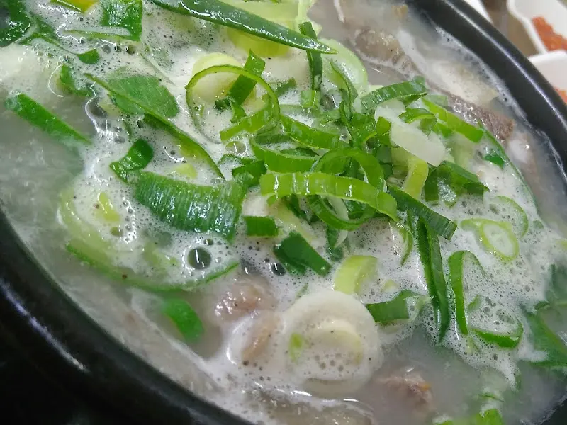 순대국밥 비주얼