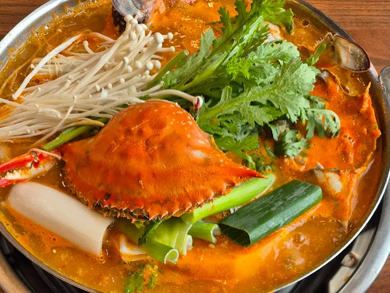 푸짐한 꽃게탕의 비주얼