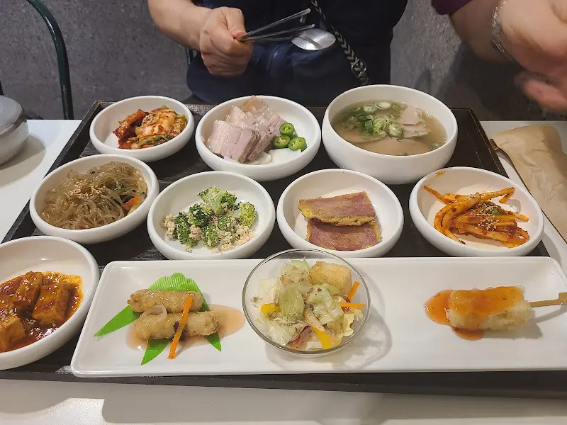 두부정식 상차림