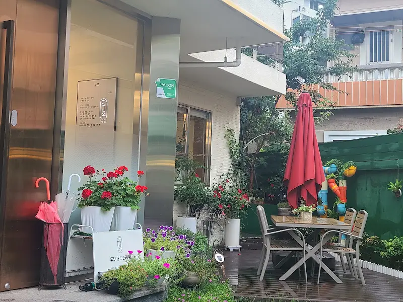 부드러워 야외 테이블