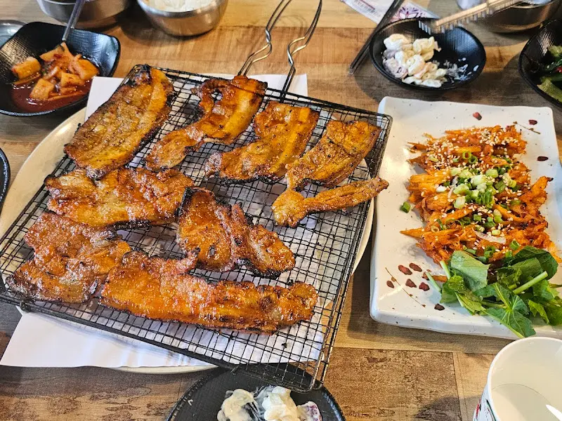 고추장 석쇠구이 한 상 차림