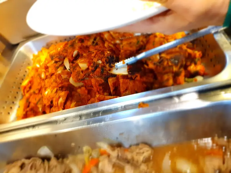 푸짐한 한식 뷔페 메뉴