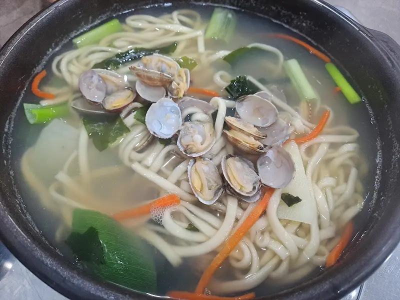 다온바지락칼국수 바지락칼국수