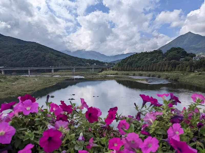 해남도담식당 주변의 아름다운 풍경