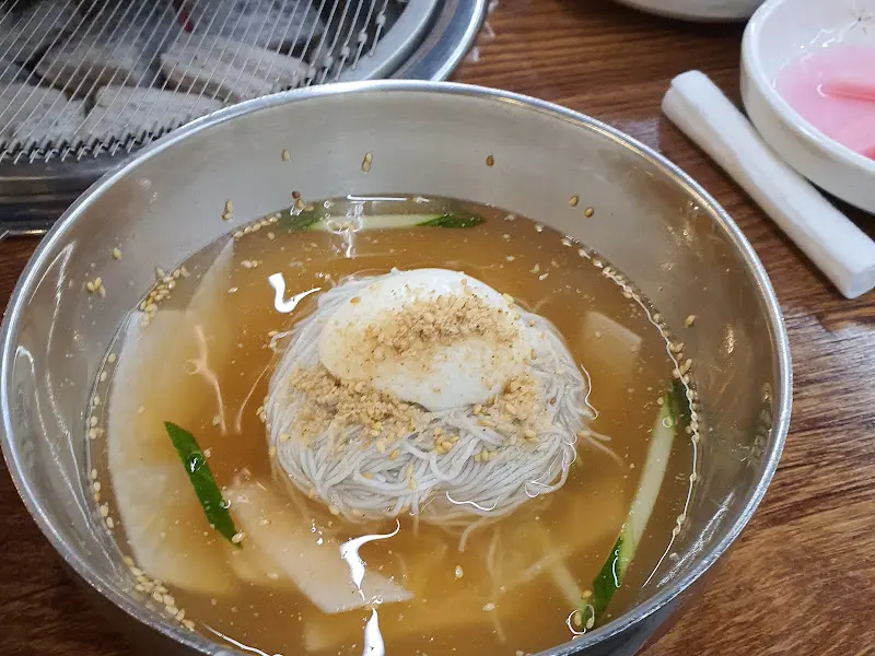시원한 물냉면