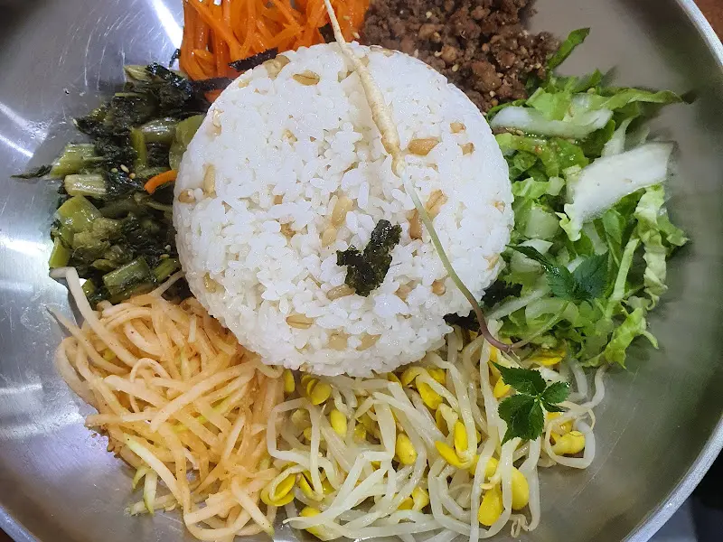 비빔밥 재료