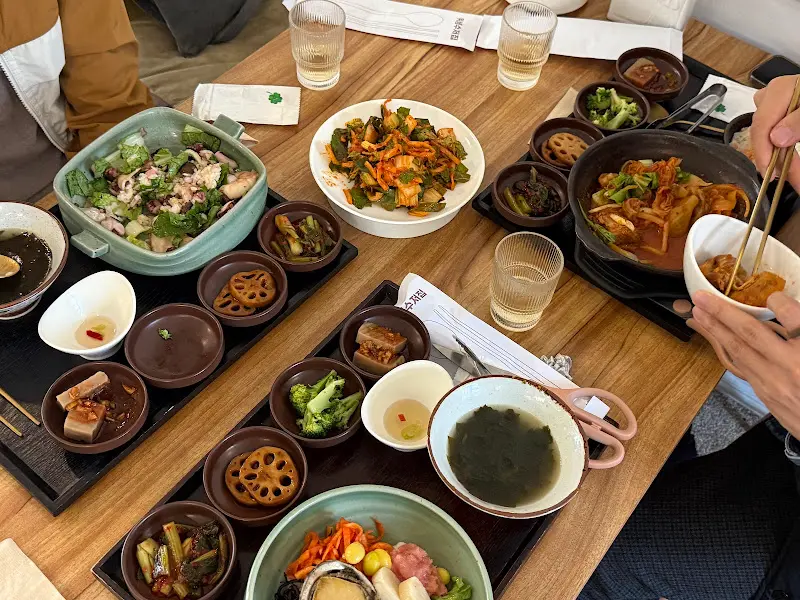 정갈한 한 상 차림