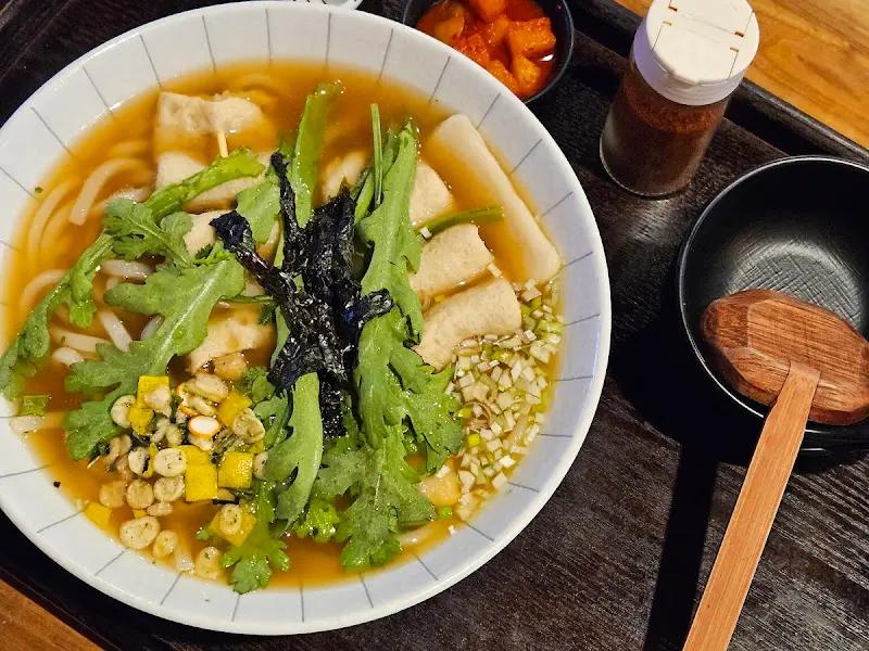 어묵우동 전체샷