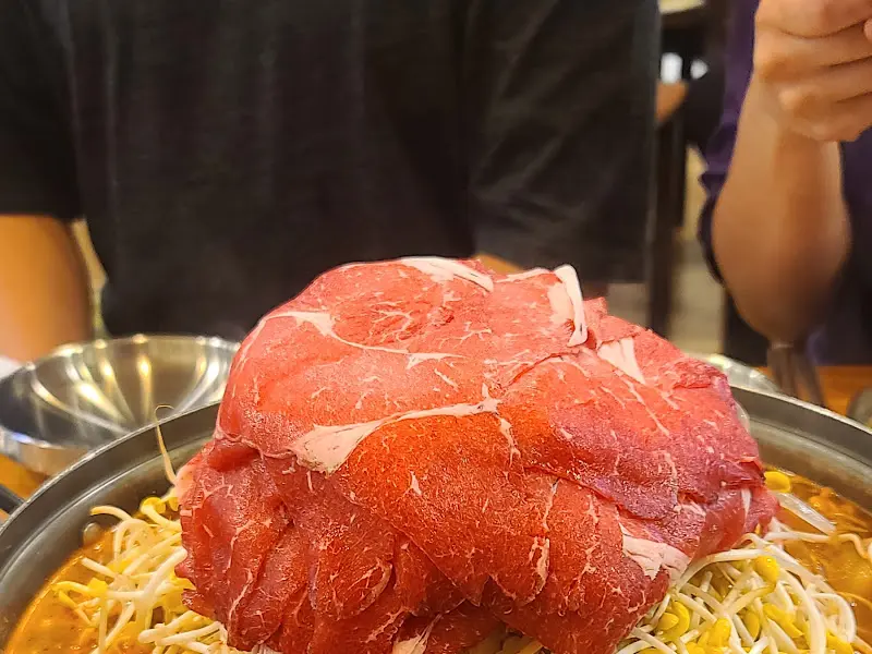 소고기 샤브샤브