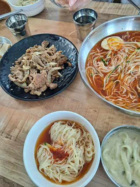 물밀면, 불고기