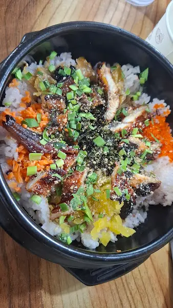 장어덮밥 클로즈업