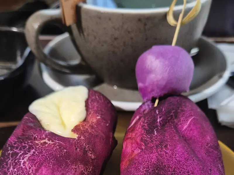 춘식이 고구마빵의 모습