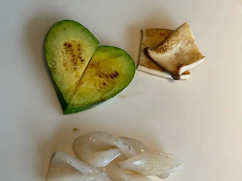 하트 모양 애호박