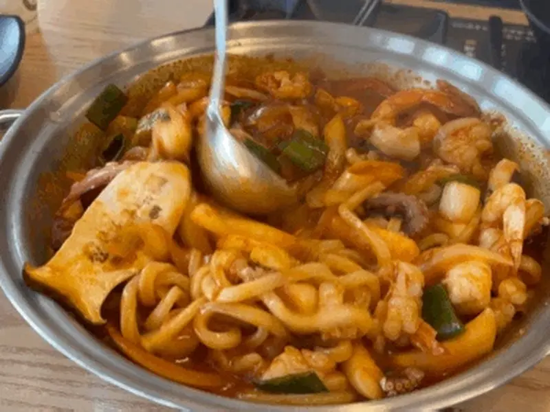 낙곱새 조리 과정