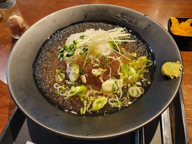 냉모밀 디테일 샷