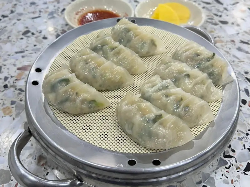 만두 확대 사진