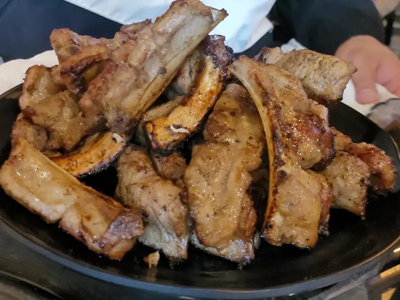 푸짐한 쪽갈비 한 상