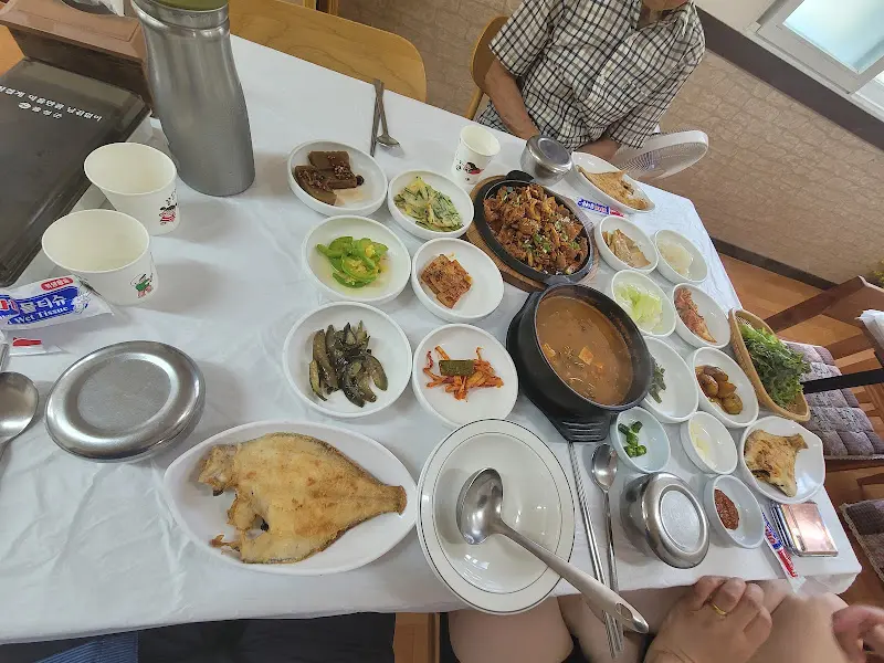 다양한 반찬 클로즈업