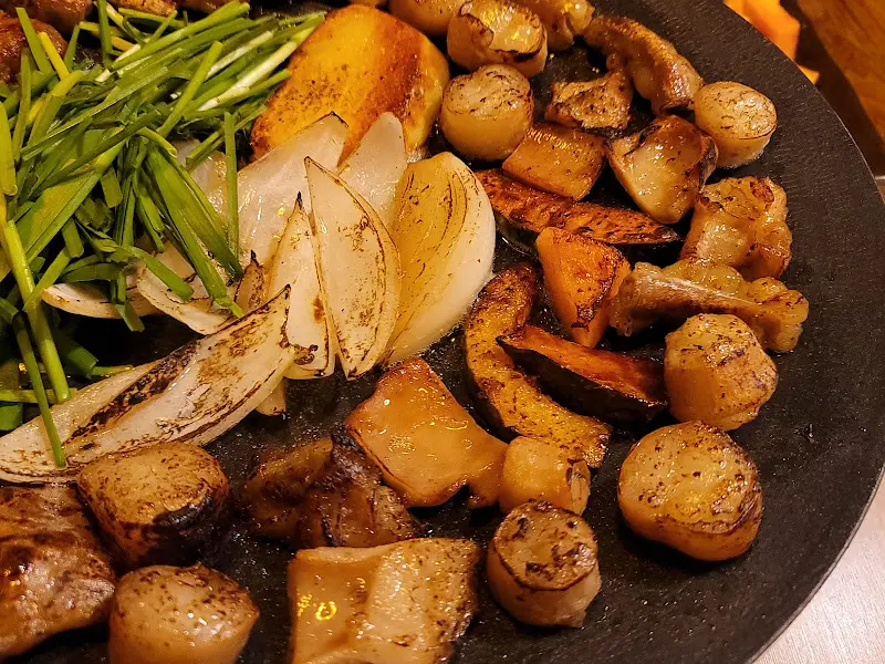 곱창, 양파, 꽈리고추의 환상적인 조합