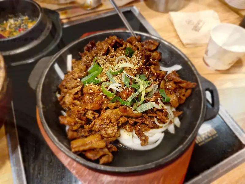 철판 제육 불고기