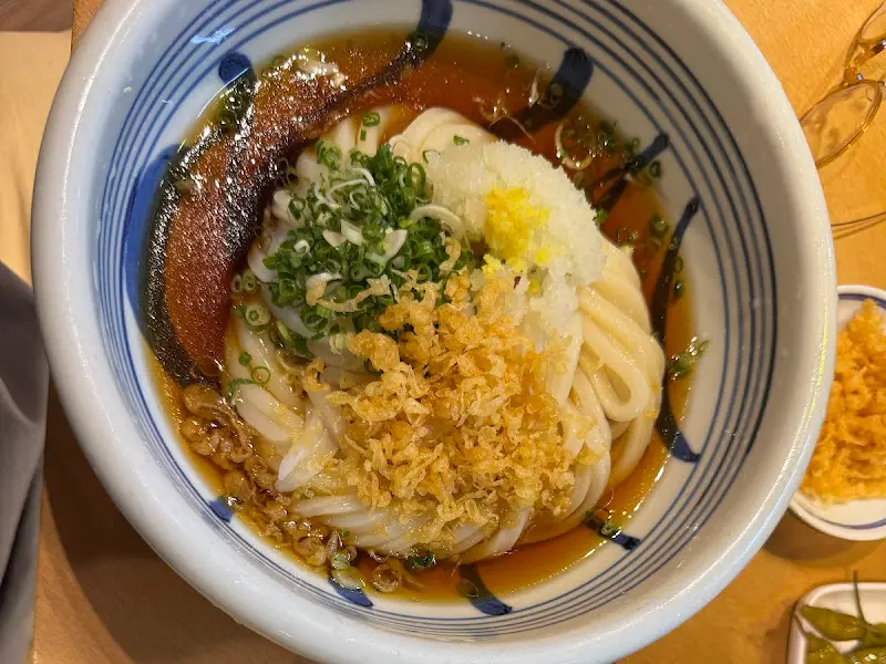 기야의 우동 한상차림