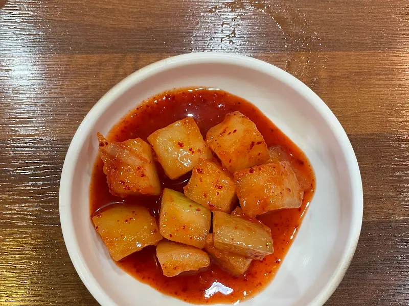 잘 익은 깍두기