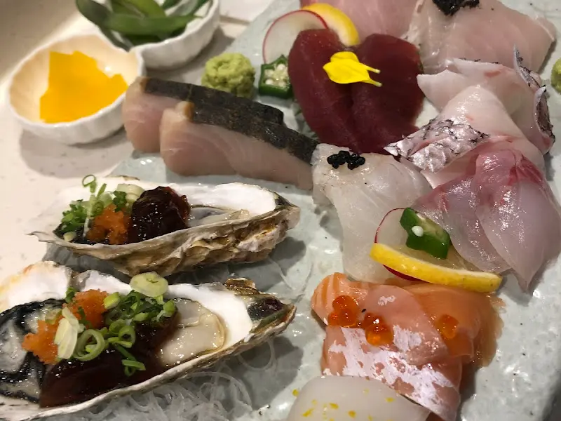 모듬 사시미와 굴