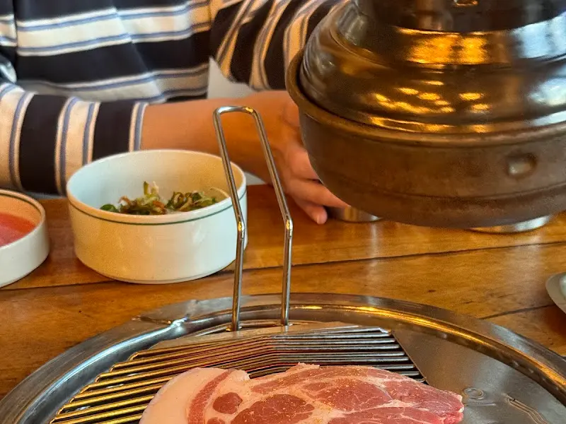 흑돼지 한 상 차림